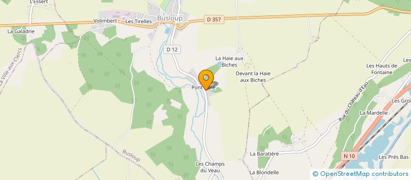 localisation de l'entreprise MONSIEUR JAMES MOREAU à BUSLOUP