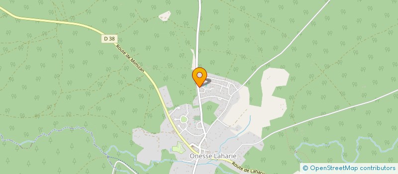 localisation de l'entreprise MONSIEUR JAMES MOUDJEBEUR  ONESSE-LAHARIE