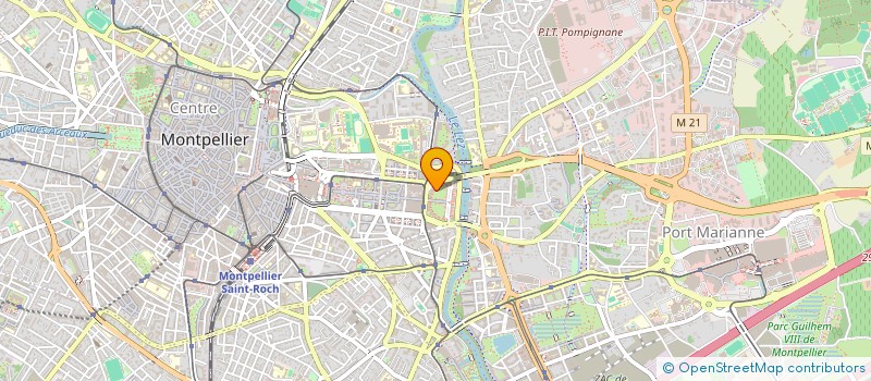 localisation de l'entreprise MONSIEUR JAMES MURPHY  MONTPELLIER