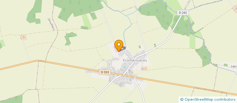 localisation de l'entreprise MONSIEUR JAMES NICAISE  FROMENTIERES