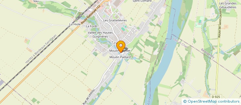 localisation de l'entreprise MONSIEUR JAMES OGG à TAVERS