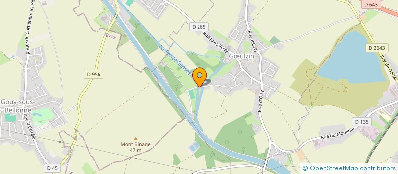 localisation de l'entreprise MONSIEUR JAMES PARANT  GULZIN