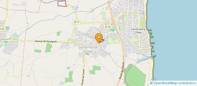 localisation de l'entreprise MONSIEUR JAMES PARMENTIER  PERPIGNAN