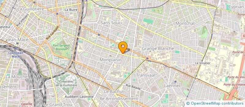 localisation de l'entreprise MONSIEUR JAMES PATTERSON  LYON