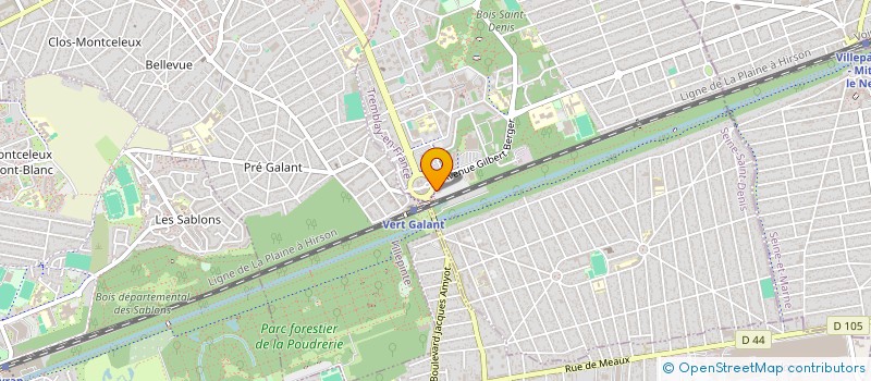 localisation de l'entreprise MONSIEUR JAMES PHOTHONG  CHELLES