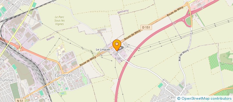 localisation de l'entreprise MONSIEUR JAMES PIERMAY  CERNAY-LES-REIMS