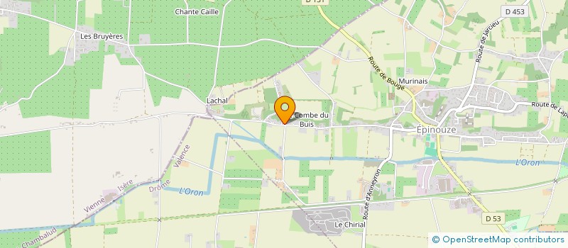 localisation de l'entreprise MONSIEUR JAMES POINT  EPINOUZE