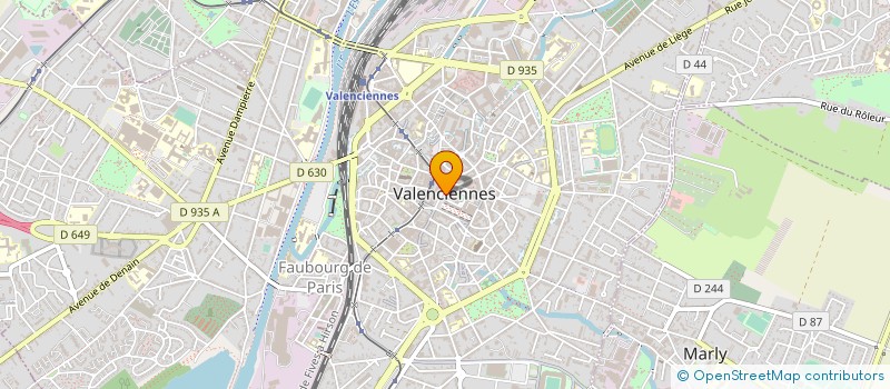 localisation de l'entreprise MONSIEUR JAMES QUAREZ à VALENCIENNES