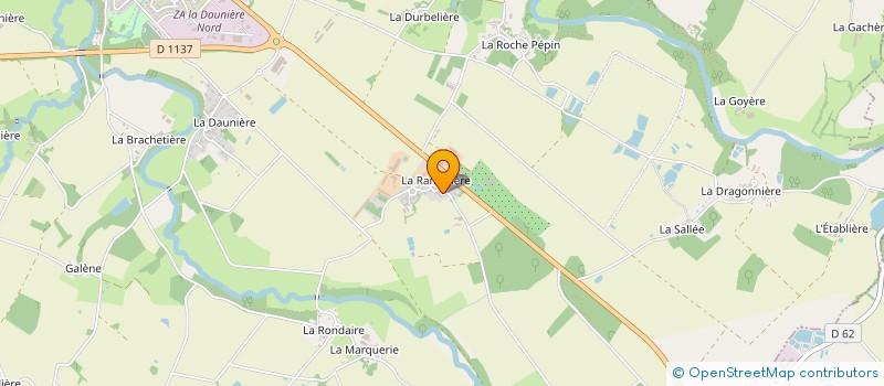 localisation de l'entreprise MONSIEUR JAMES QUEVEAU à MONTAIGU-VENDEE