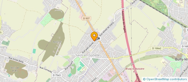 localisation de l'entreprise MONSIEUR JAMES RADOLA  SAINS-EN-GOHELLE