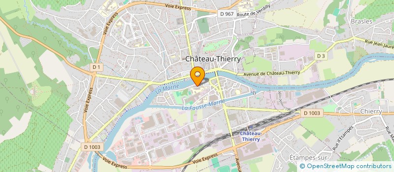 localisation de l'entreprise MONSIEUR JAMES RATISKOL à CHATEAU-THIERRY
