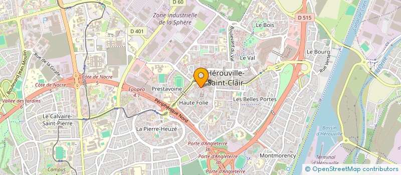 localisation de l'entreprise MONSIEUR JAMES RENAULT à HEROUVILLE-SAINT-CLAIR