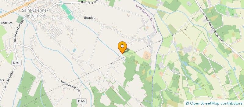 localisation de l'entreprise MONSIEUR JAMES RIANT  SAINT-ETIENNE-DE-TULMONT