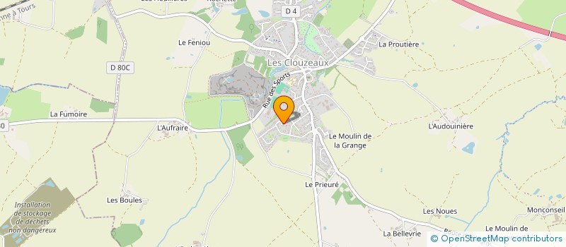 localisation de l'entreprise MONSIEUR JAMES RIGAUDEAU à AUBIGNY-LES CLOUZEAUX