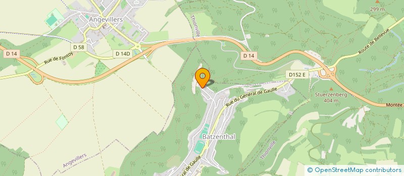 localisation de l'entreprise MONSIEUR JAMES ROBERT  ALGRANGE