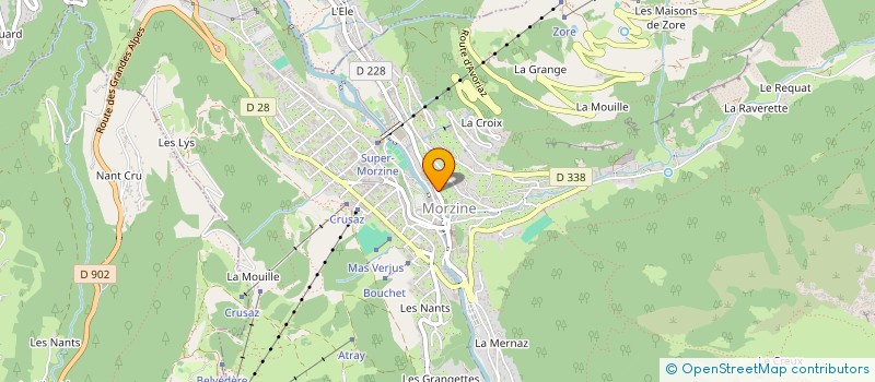 localisation de l'entreprise MONSIEUR JAMES ROBERTSON  MORZINE