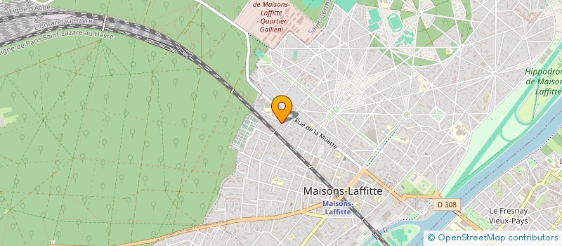 localisation de l'entreprise MONSIEUR JAMES ROBINSON  MAISONS-LAFFITTE