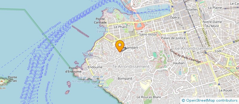 localisation de l'entreprise MONSIEUR JAMES ROE à MARSEILLE