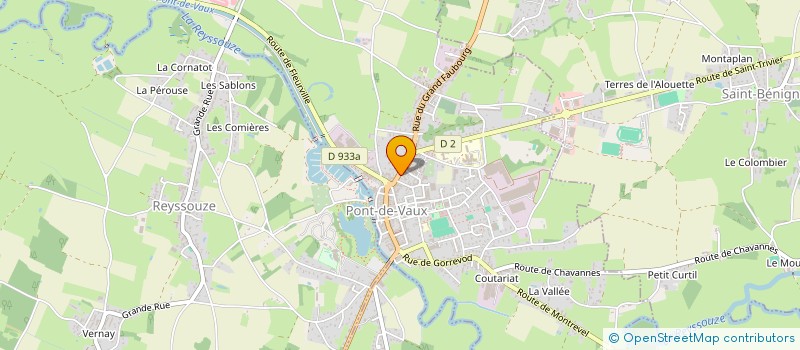 localisation de l'entreprise MONSIEUR JAMES ROTHEVAL  PONT-DE-VAUX