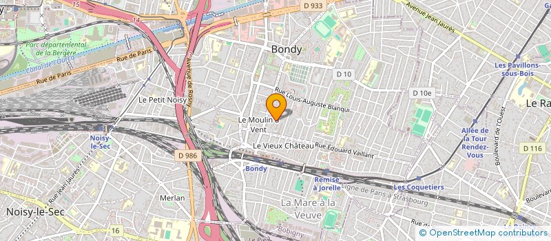 localisation de l'entreprise MONSIEUR JAMES SAJITH  BONDY