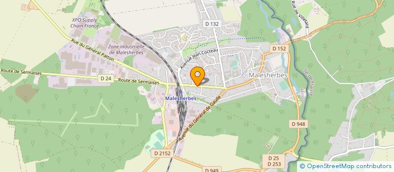 localisation de l'entreprise MONSIEUR JAMES SAVORGNANO à LE MALESHERBOIS
