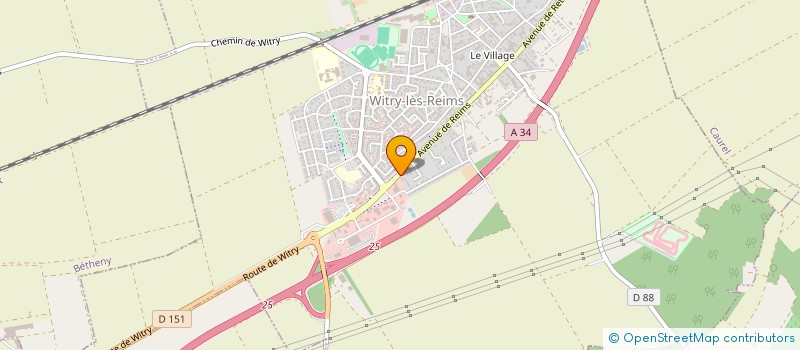 localisation de l'entreprise MONSIEUR JAMES SEGURA à WITRY-LES-REIMS