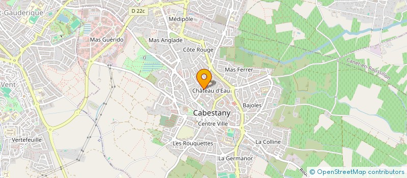 localisation de l'entreprise MONSIEUR JAMES SHERIDAN à CABESTANY