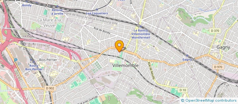 localisation de l'entreprise MONSIEUR JAMES SIASSIA  VILLEMOMBLE