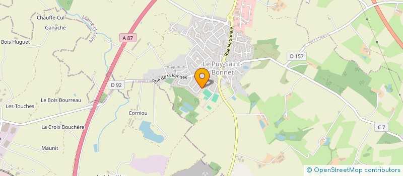 localisation de l'entreprise MONSIEUR JAMES SILVA à CHOLET