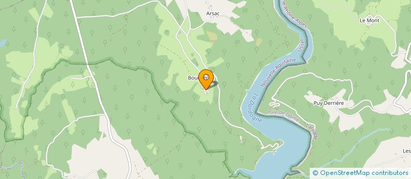 localisation de l'entreprise MONSIEUR JAMES SIMONIN  CONFOLENT-PORT-DIEU