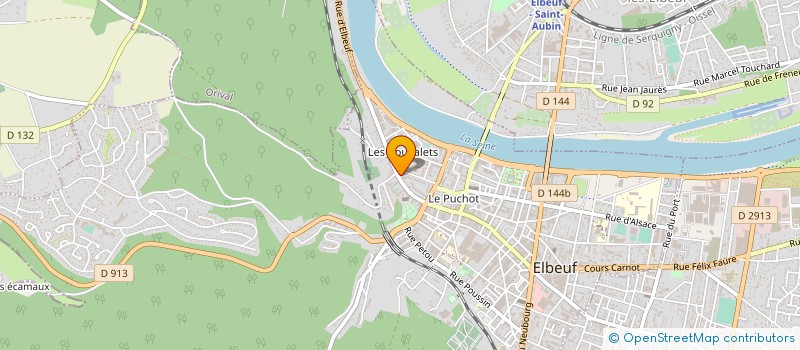 localisation de l'entreprise MONSIEUR JAMES SRAIRI à ELBEUF