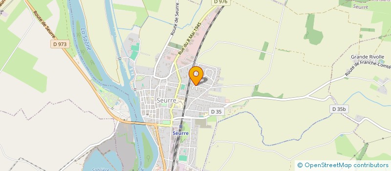 localisation de l'entreprise MONSIEUR JAMES STACHOWIAK  SEURRE