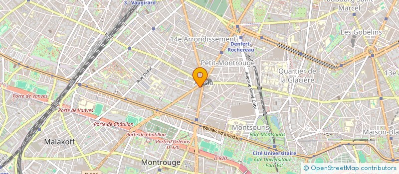 localisation de l'entreprise MONSIEUR JAMES STARTT  PARIS