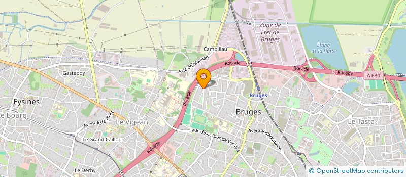 localisation de l'entreprise MONSIEUR JAMES STONE  BRUGES