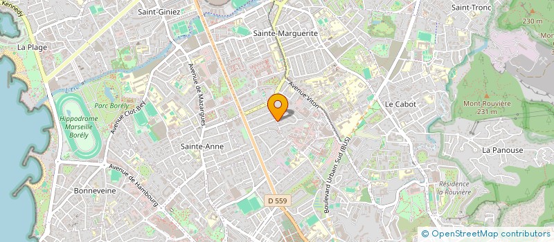 localisation de l'entreprise MONSIEUR JAMES STURGIS à MARSEILLE