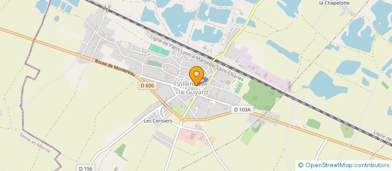 localisation de l'entreprise MONSIEUR JAMES SURDEL à VILLENEUVE-LA-GUYARD