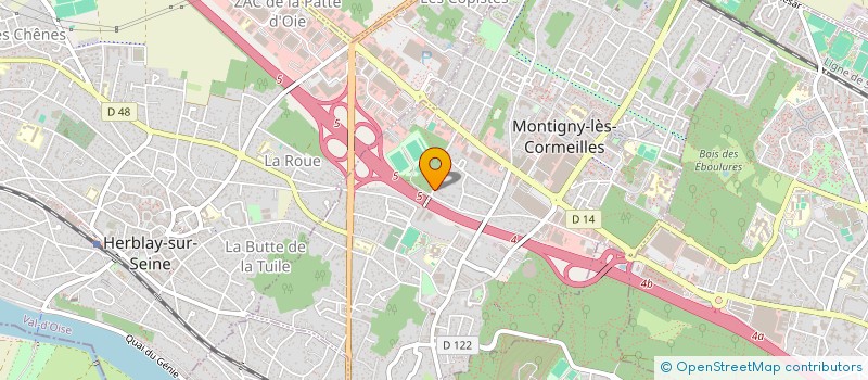 localisation de l'entreprise MONSIEUR JAMES TAICOM à MONTIGNY-LES-CORMEILLES