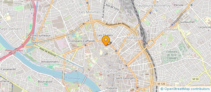 localisation de l'entreprise MONSIEUR JAMES TATLER  TOULOUSE