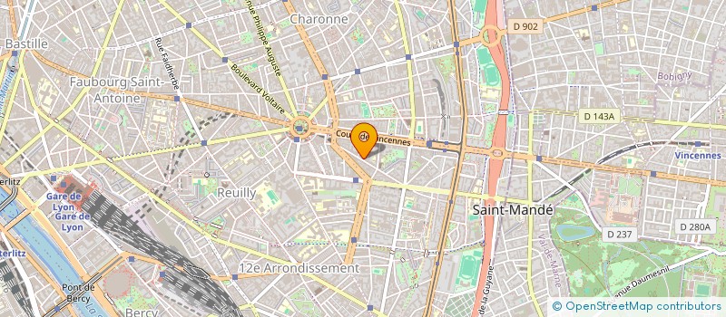 localisation de l'entreprise MONSIEUR JAMES UZAN  PARIS