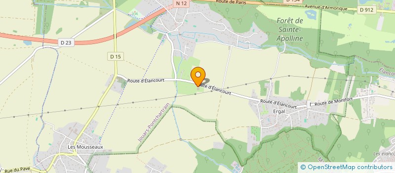 localisation de l'entreprise MONSIEUR JAMES WINTERSTEIN  MONTIGNY-LE-BRETONNEUX