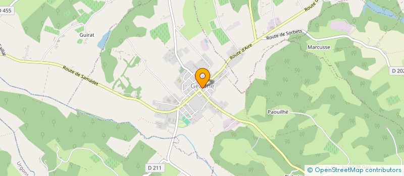 localisation de l'entreprise MONSIEUR JAMES YANSENS à GEAUNE