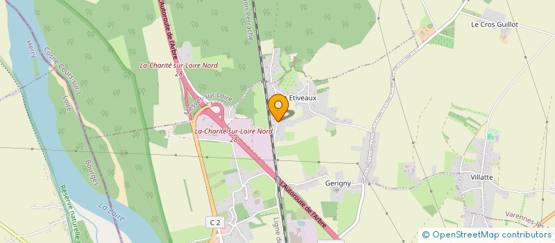 localisation de l'entreprise MONSIEUR JAMESSY MAYER  LA CHARITE-SUR-LOIRE