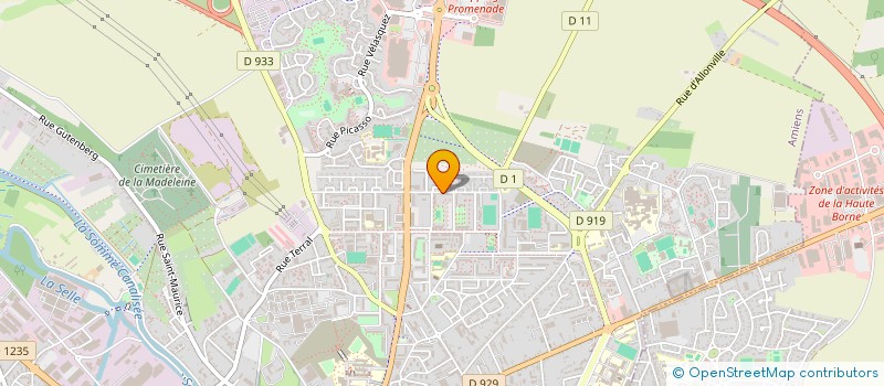 localisation de l'entreprise MONSIEUR JAMIE ISMAEL à AMIENS