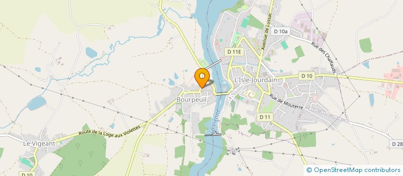 localisation de l'entreprise MONSIEUR JAMIE MAINWARING  LE VIGEANT