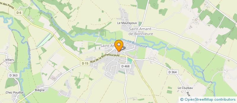 localisation de l'entreprise MONSIEUR JAMIE RICHARDS à VAL-DE-BONNIEURE