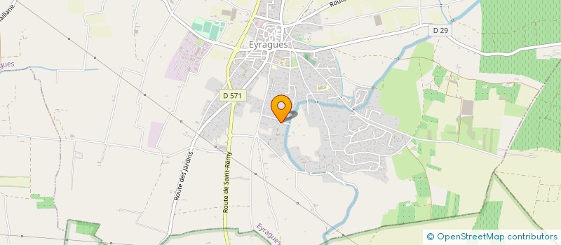 localisation de l'entreprise MONSIEUR JAMIEL FENOLLOSA  EYRAGUES