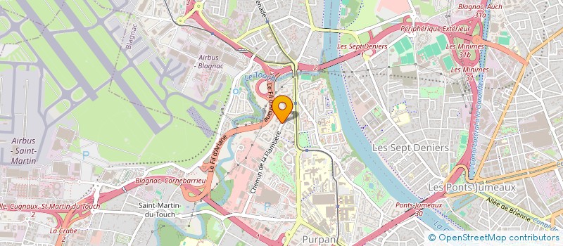 localisation de l'entreprise MONSIEUR JAMIL ARAQUE  TOULOUSE
