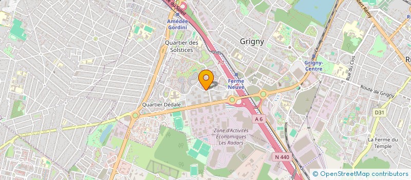 localisation de l'entreprise MONSIEUR JAMIL AZAHAF à GRIGNY