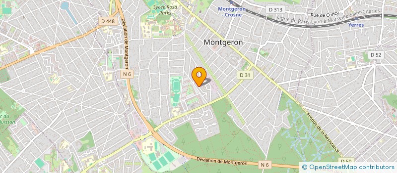 localisation de l'entreprise MONSIEUR JAMIL EL-KHALIL  MONTGERON