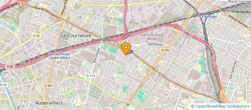 localisation de l'entreprise MONSIEUR JAMIL FARAZI à LA COURNEUVE